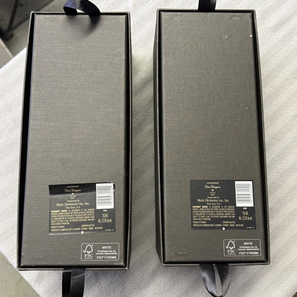 2 Empty Don Perignon Champagne Brut 2010 Empty Boxes - Picture 7 of 7